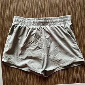 Nike Gray Athletic Shorts Lightweight Quick-Dry